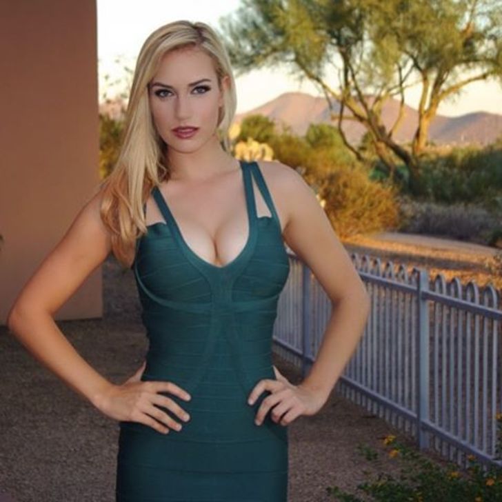 paige-spiranac-green-dress1